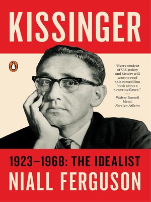 cover image of Kissinger, Volume 1